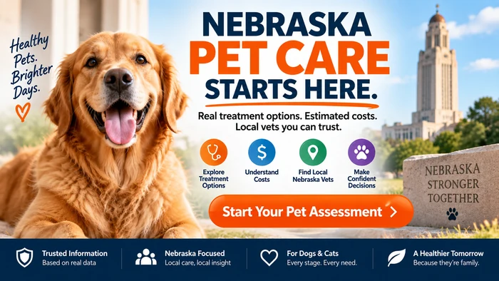 PetCare Nebraska cat treatment and cost guidance banner 1