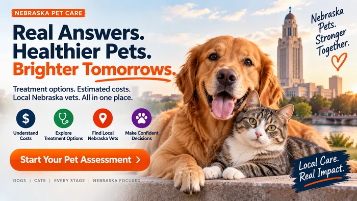 PetCare Nebraska emergency veterinary care guidance banner 3